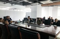 沈陽河潤數據信息科技有限公司組團來我公司參觀交流